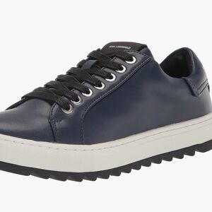 Karl Lagerfeld Paris. US 13 M.  Navy. Leather.